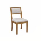 Conjunto Para Sala De Jantar Com Mesa Maia E 4 Cadeiras Bege/