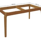 Conjunto Para Sala De Jantar Com Mesa Petra E 6 Cadeiras Fendi
