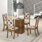 Conjunto Para Sala De Jantar Mesa E 4 Cadeiras Espresso Móvei