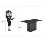 Conjunto Para Sala De Jantar Mesa E 6 Cadeiras Viero Dulce Av