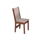 Conjunto Para Sala De Jantar Mesa Quadrada Amanda Com 4 Cadei