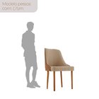 Conjunto Para Sala De Jantar Mesa Sarah Em Madeira Tampo 180c