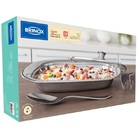 Conjunto Para Servir Brinox Lyon Inox 3 Peças 2341/100