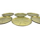 Conjunto Para Suco Aço Inox Dourado Fineza