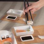 Conjunto Para Sushi Bambu E Ceramica Kyoto 10 Peças Lyor 7250