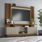 Conjunto Para Tv 60 Polegadas Rack Finlândia E Painel Aurora