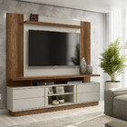 Conjunto Para Tv Até 60 Polegadas Rack Croácia E Painel Auror