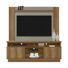 Conjunto Para Tv Até 60 Polegadas Rack Sérvia E Painel Aurora