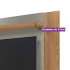 Conjunto Para Tv Até 60 Polegadas Rack Sérvia E Painel Aurora