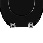 Conjunto Parafuso Fixação De Assentos Sanitários Preto Astra