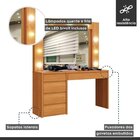 Conjunto Penteadeira Camarim 184x136cm Anne E Espelho Retangu