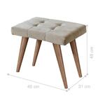 Conjunto Penteadeira E Banqueta Recife Branco