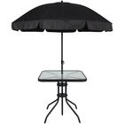 Conjunto Petrópolis 4 Cadeiras Em Alumínio Preto Bel