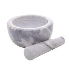 Conjunto Pilão C/socador De Mármore Marin 12x6cm