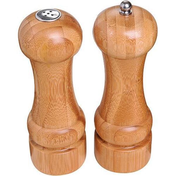 Conjunto Pimenteiro E Saleiro Bamboo - Mor