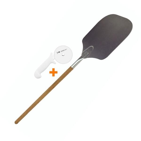 Conjunto Pizzaria Tramontina 2 Peças Pá Pizza Cabo Longo Made