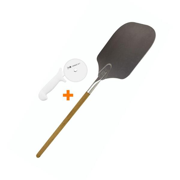 Conjunto Pizzaria Tramontina 2 Peças Pá Pizza Cabo Médio Made