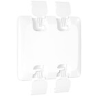 Conjunto Placa Cega com Suporte 4x4 Branco Pial Pop Legrand