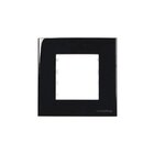 Conjunto Placa Com Suporte P/ Movel 80x80 Ebony - Sleek