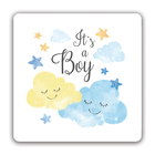 Conjunto Placas Quadros Decorativos 3 Pçs 20x20 It's A Boy