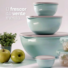 Conjunto Plasvale 4 Pote Hermético Biovita Cores Sortidas