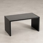 Conjunto Poltrona Com Puff Baú 60cm E Bandeja Antúrio Cabecas