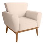 Conjunto Poltrona Decorativa Balneária Linha Bege