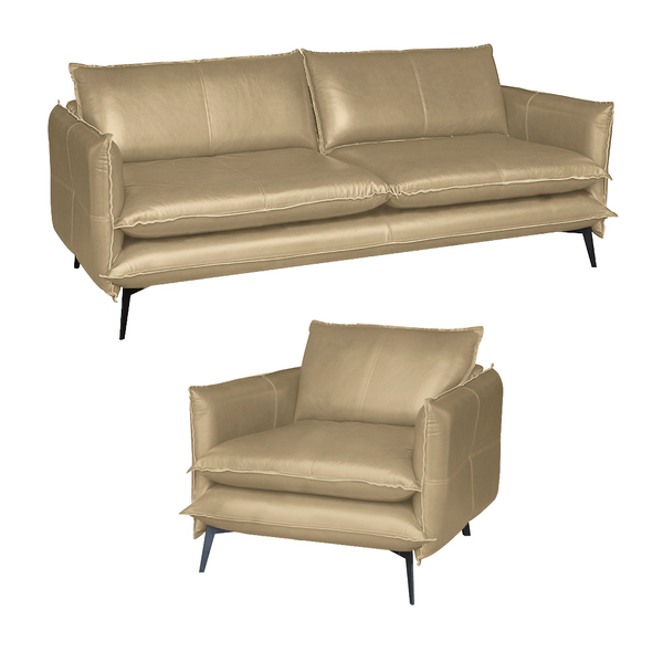 Conjunto Poltrona E Sofá Decorativo Sala De Estar América 4 L