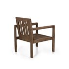 Conjunto Poltronas Banco 3 Lugares E Mesa Madeira Maciça Yesc