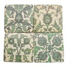 Conjunto Porta Copos De Resina Envelhecida 4 Pcs