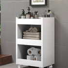 Conjunto Porta Esmaltes Prateleira + Carrinho Auxiliar + Mesa