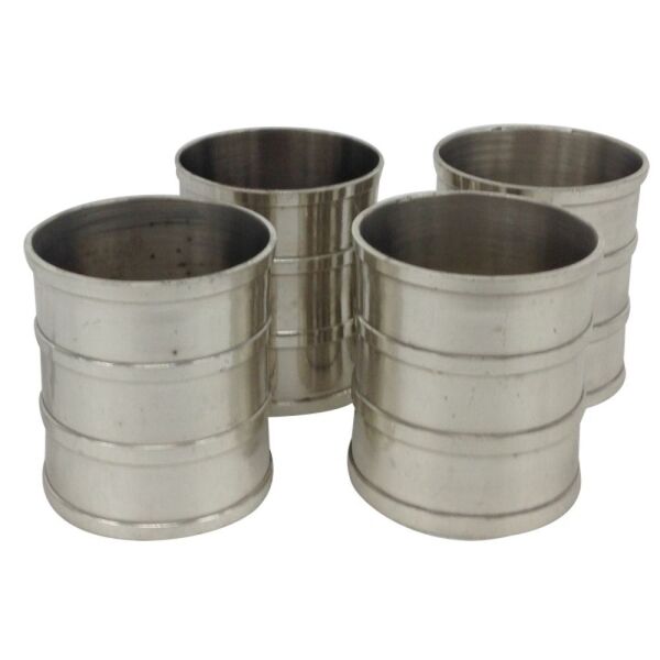 Conjunto Porta Guardanapo Em Metal - S/4