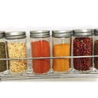 Conjunto Porta Papel Toalha 6 Em 1 Cromado Com 6 Potes Para T