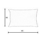 Conjunto Porta Travesseiro Em Veludo Bege