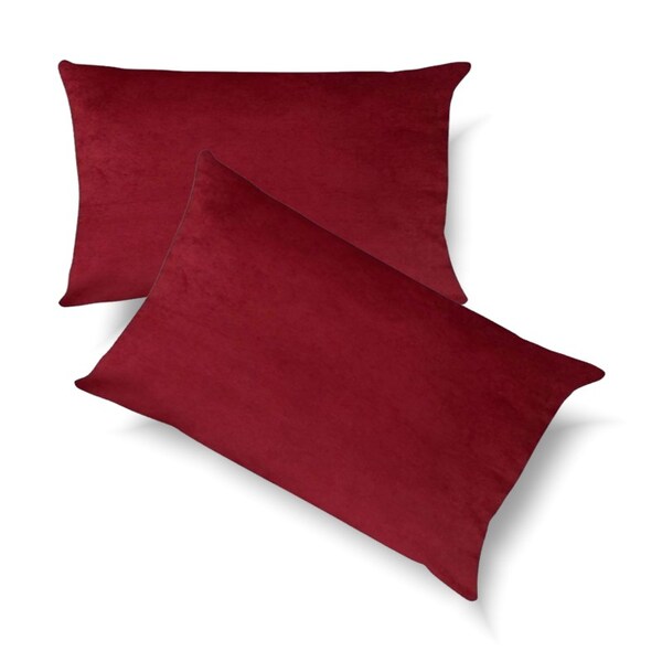 Conjunto Porta Travesseiro Em Veludo Bordo