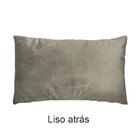 Conjunto Porta Travesseiro Em Veludo Drapeado Camurça