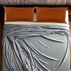 Conjunto Porta Travesseiro Em Veludo Liso Terracota