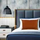 Conjunto Porta Travesseiro Em Veludo Liso Terracota