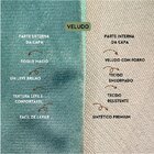 Conjunto Porta Travesseiro Em Veludo Liso Tiffany