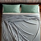 Conjunto Porta Travesseiro Em Veludo Liso Verde Menta