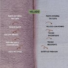 Conjunto Porta Travesseiro Em Veludo Rosa Quartzo