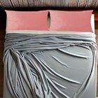 Conjunto Porta Travesseiro Em Veludo Rose