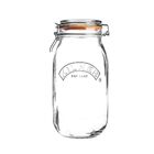 Conjunto Pote De Vidro Hermético Redondo Kilner