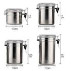 Conjunto Potes Mantimentos Herméticos Inox 4 Peças - Clink