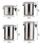 Conjunto Potes Mantimentos Herméticos Inox 4 Peças - Clink