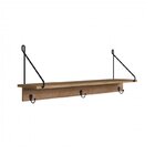 Conjunto Prateleira Decorativa e Sapateira Banco Multiuso Ind