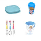 Conjunto Pratos  Talheres  Copo  Caneca  Infantil - Princesas