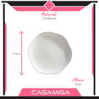 Conjunto Pratos Fundo Sobremesa Cerâmica Orion Branco 8pçs