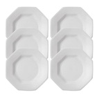 Conjunto Pratos Fundos Schmitd Prisma 6 Peças Branco
