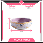 Conjunto Pratos Raso Sobremesa Bowl Cerâmica Sussurro 12pçs